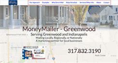 Desktop Screenshot of moneymailergreenwood.com
